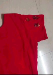 Heavy Embroidery Beautiful Kurti Women
