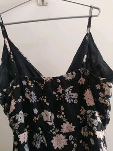 Sale 💵Black Ruffle Chiffon Dress