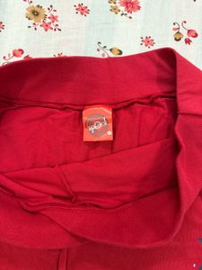 Red Mini Skort