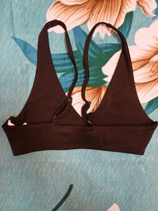 Shein Adjustable Spaghetti Strap Twisted Front Top