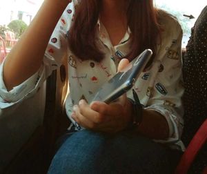 Patterned White Shirt