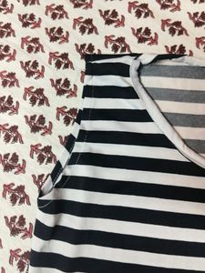 Black And White Tank Top