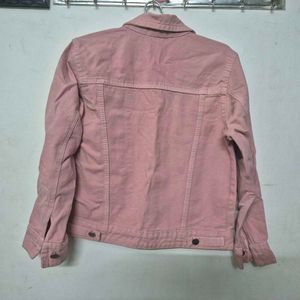 Pink Denim Jacket