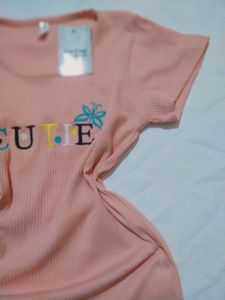 Baby Pink Aline Dress ✨