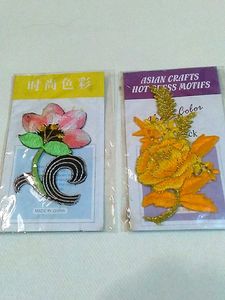 Floral Applique Craft Embellishments