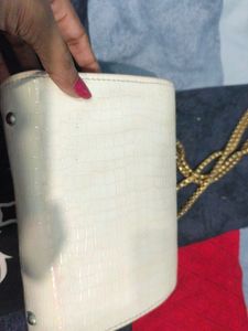 White Sling Bag