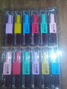 Glam Rose Poppy Lip Gloss Set Two Side