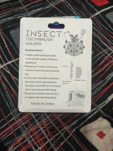 Cute Bug Toothbrush Holder