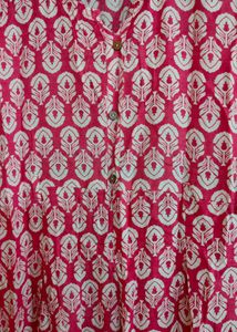 Pink Printed Kurta