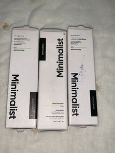 Minimalist Face Serum 10 Ml Pack Of 3
