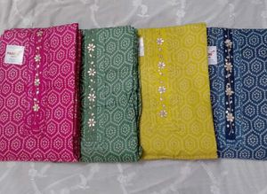 Unstitched suit set