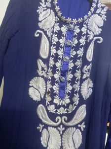 It&#39;s A Kurti Georgette With Lining N Beautiful Wk