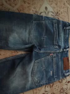Blue Distressed Jeans