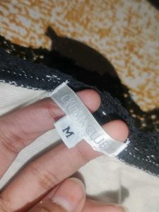 Cream Long Sleeve Top with lace detail