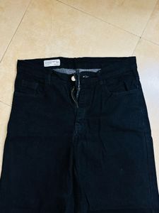 Black Wide Leg Jeans