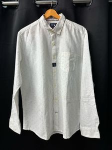 NETPLAY White Printed Shirt