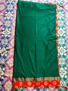 Green Saree With Blause Price
