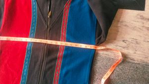 Colorful Zip-Up Jacket no damages some time use