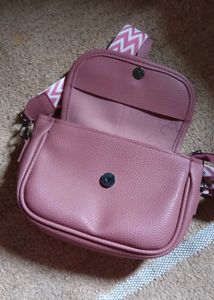 Dusty Rose Crossbody Bag