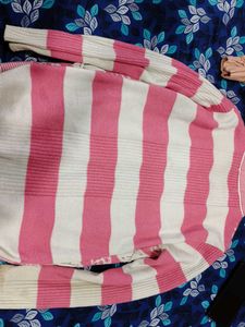Striped Knit Cardigan