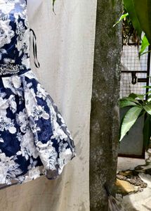 I. Floral Fit &amp; Flare Dress