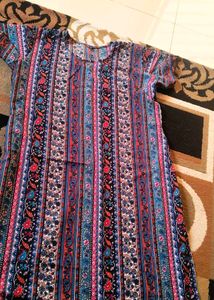 Colorful Printed Kurta
