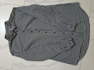 Gingham Button-Down Shirt