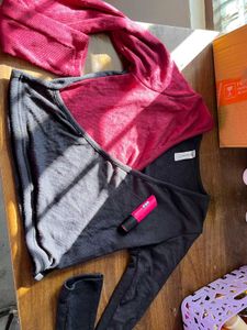 Stylish Two-Tone Top