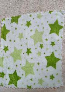 Purple &amp; Black Plush handkerchief