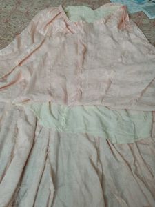 Vintage Pink Maxi Skirt