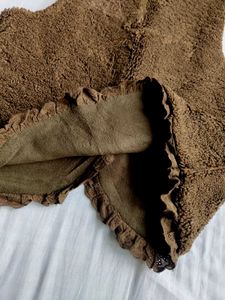 Vintage Style Brown Vest