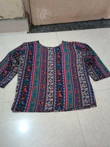Colorful Printed Top
