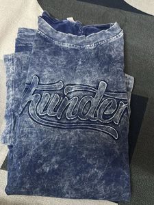 Denim Style Tshirt For Girls