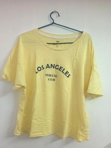 Team Spirit Yellow Los Angeles Tshirt price droppe