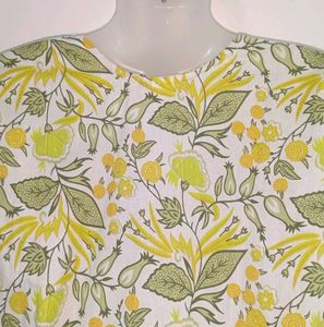 New Unused Floral Print Kurti