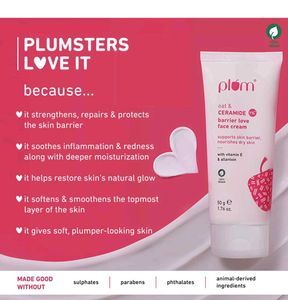 Plum Oat &amp; Ceramide Barrier Love Face Cream