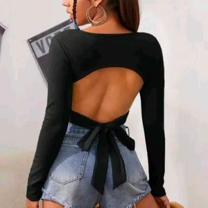 New Sexy Backless Top