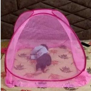 Pink Pop-Up Mosquito Net Tent