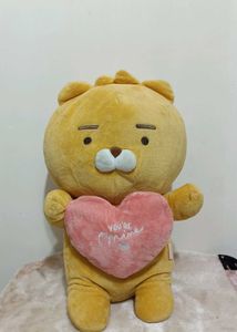 Big Size Ryan Kakao Friends Plush with Heart