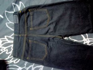 Dark Wash Straight Jeans