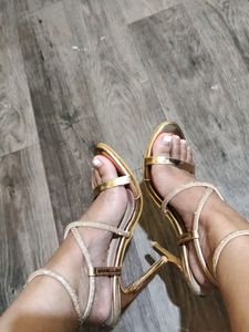 Rose Gold Pencil Heels