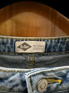 Straight Leg Denim Jeans