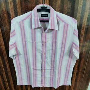 Van Heusen Striped Shirt - Chest 46
