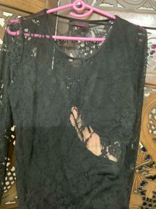 classic black dress