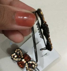 Brown Hair Clips