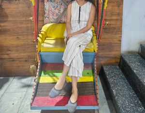 Striped Jumpsuit