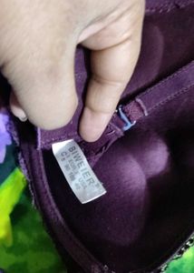 Dark Purple🟣 Lace Bra for 38 B Bust