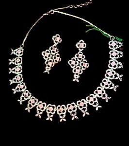 Adi diamond Necklace Set 💥