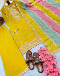 Elegant Yellow Kurta Set