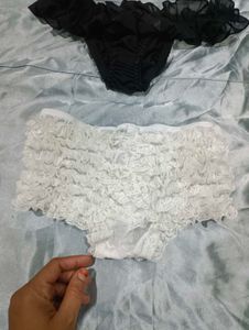 Cute Ruffled Panties Set